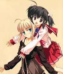 Fate - Stay Night x ToHeart 2 - Konomi and Saber i00001