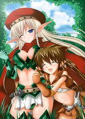 Queens Blade - Alleyne and Nowa i00014