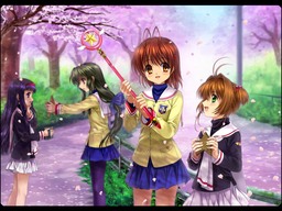 CCS x Clannad - Nagisa, Fuuko, Sakura and Tomoyo i00001
