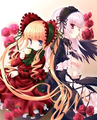Rozen Maiden - Shinku and Suigintou i00009
