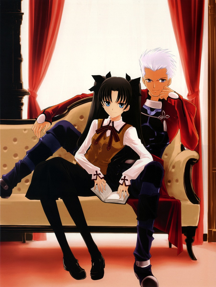 Fate - Stay Night - Rin and Archer i00012